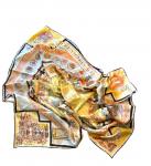 Adam Dant - Christopher Wren's London Life Silk Scarf